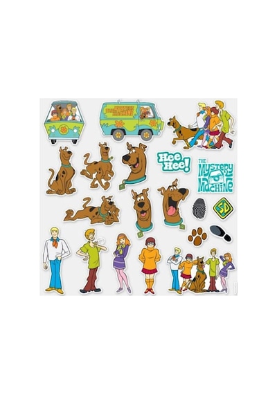 Scooby Doo Özel Tasarım 20'li Sticker Seti 1
