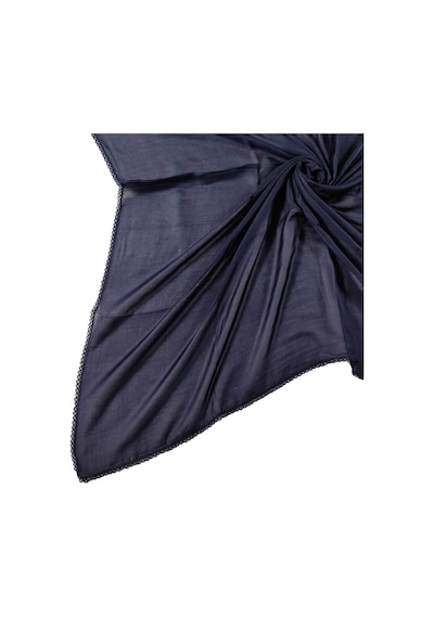 Mim Eşarp İğne Oyalı Yazma Sdıoy1001 Lacivert