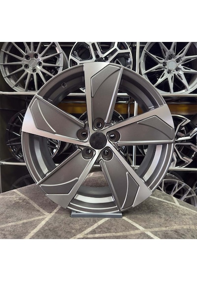 18 İnç 5x108 Focus Berlingo Rifter Gun Metal Elmas Kesim Jant Mod
