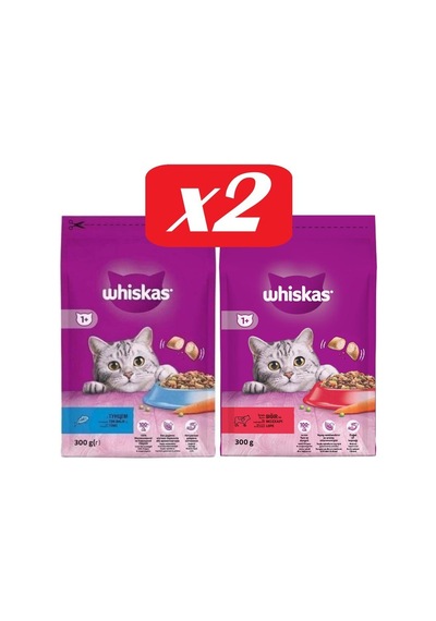 Whiskas İkili Lezzet Hızlı Deneme Seti 4 Adet