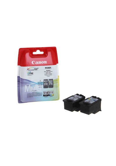 Canon Pg 510Bk/Cl 511 Kartus 2Lı Paket İkisi Bir Arada