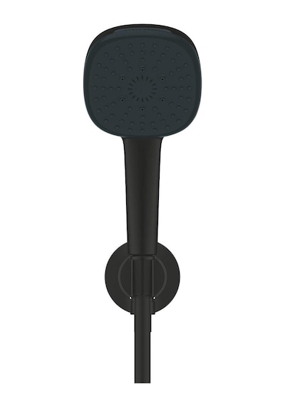 Grohe Tempesta Cube 110 Duvar Tutucu Seti 3 Sprey Yağmur, Jet, Masaj - 269102433 Siyah