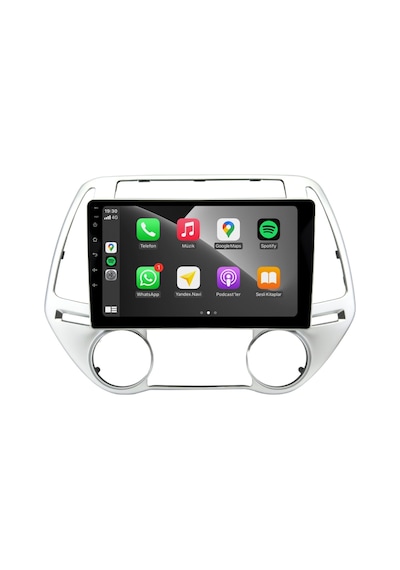 Exvol Hyundai I20 2010-2014 Android Multimedya Carplayli 9 Inc Hd Ips Ekran 2gb/32gb +kamera