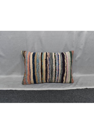 Zehra Abla Halı Yeni El Dokuma Dekoratif Kilim Kırlent Yastık Kılıfı 6238