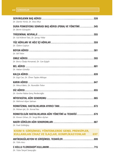 Ağrı Akıl Notları