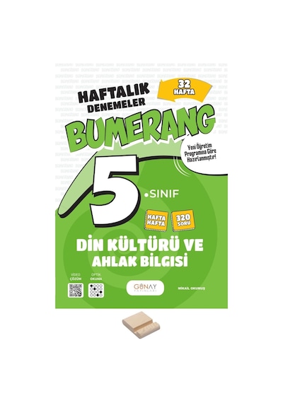 5. Sınıf Bumerang 32 Haftalık Din Denemeleri+ Telefon Standı