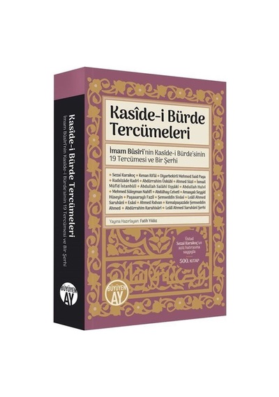 Kaside -i Bürde Tercümeleri - Büyüyenay Yayınları