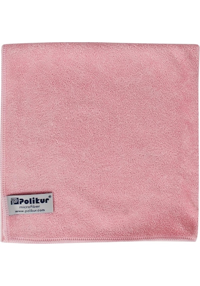 Polikur Mikrofiber Genel Amaçlı Temizlik Bezi Pembe 40 x 40 CM