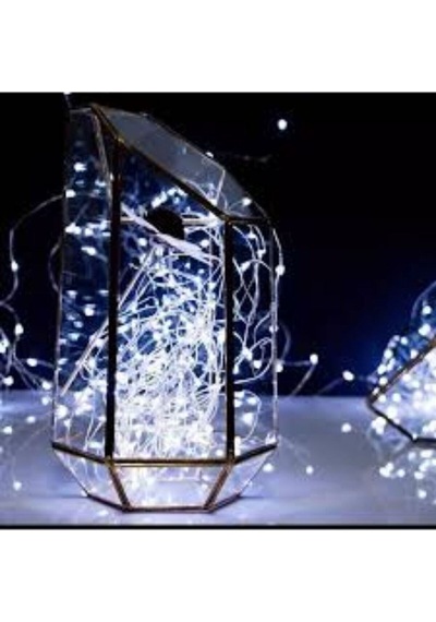 Beyaz Peri Led Işık 5 M Beyaz