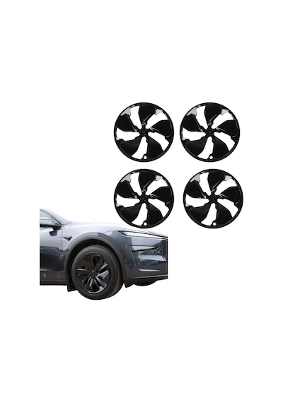 Tesla Juniper Mırage Jant Kapağı Seti 19 İnç Parlak Siyah