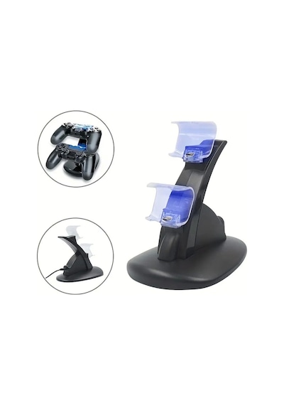 Hepu Tp4-0408b Ps4 Dualshock Kablosuz Oyun Kolu Şarj Standı