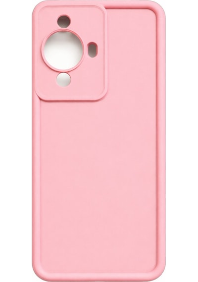Huawei Nova 11 Pro Ve Nova 11 Pro Ultra Ve Nova 11 Ultra Uyumlu Kamera Çıkıntılı Mat Silikon Telefon Kılıfı Pembe