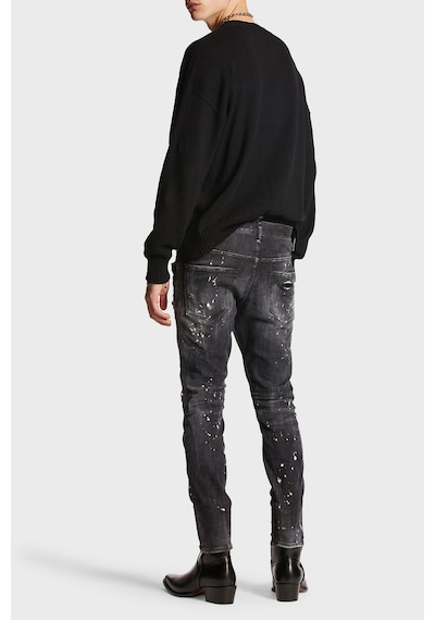 Dsquared2 Erkek Kot Pantolon S74lb1430 S30503 900 Siyah