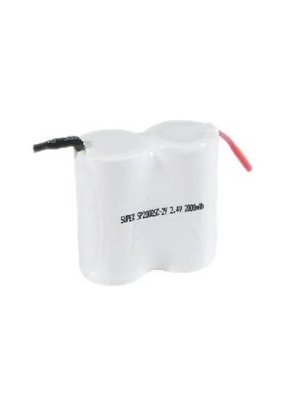 Supex 2.4V 2000Mah 2Li Yan Yana Süpürge Pili