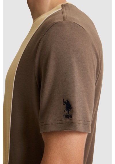 U.s. Polo Assn. Erkek Kahverengi Tişört 50326984-vr029