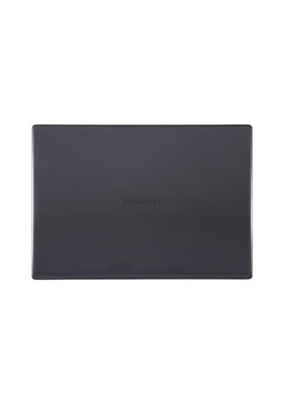 Matebook D14 2019-2022 Kılıf Uyumlu Kristal Parlak Şeffaf Sert Hard Case İnce Hafif Çizilme Koruma 14 İnç Siyah