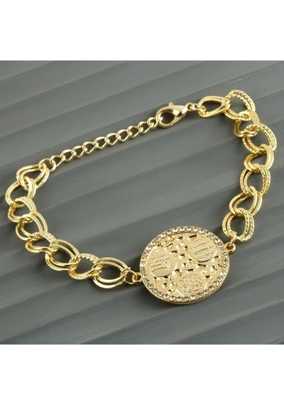 Zenviac456 Dua Taşlı Trend Bileklik Zenviac45678 Sarı
