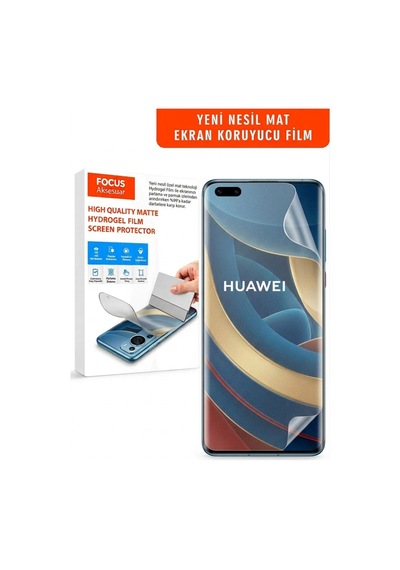 Huawei Mate 70 Mat Kırılmaz Cam Özel Kesim Hydrogel Film