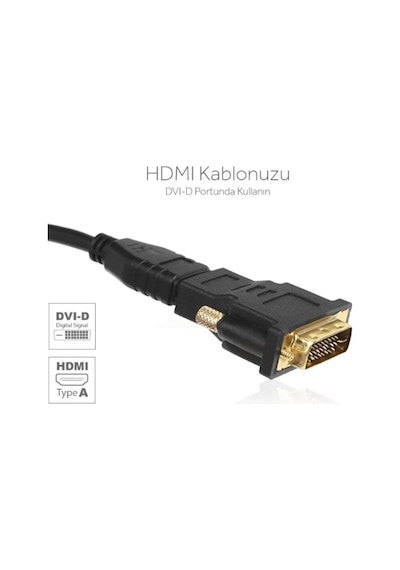Dvi To Hdmı Dönüştürücü Dvi Hdmi Çevirici Dvi Erkek Hdmi Dişi