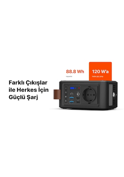 Xenon Smart 24000 Mah Ac Li Powerbank Type-c+10w Kablosuz X6801