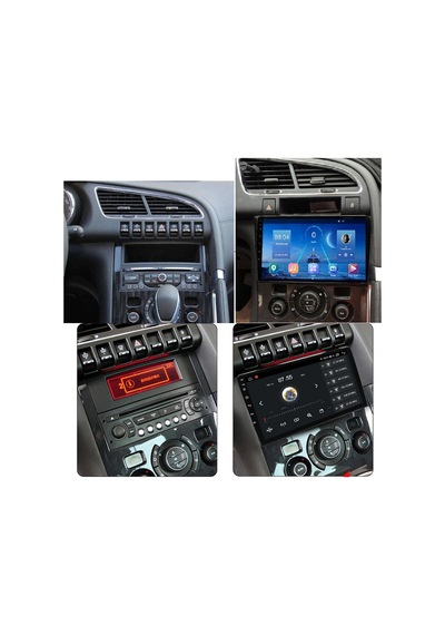 PEUGEOT 3008-5008  ANDROİD MULTİMEDYA CARPLAY 2009-2016 9 İNC HD IPS EKRAN 4GB/64GB KAMERA HEDİYELİ