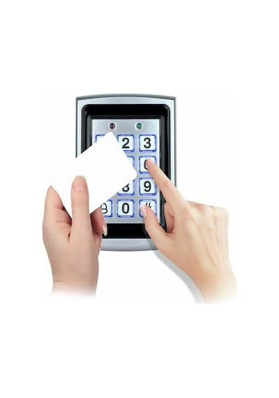 Sonex Rfid Şifreli Kapı Kilidi - Metal Kasa Kartlı Geçiş Kontrol Sistemi