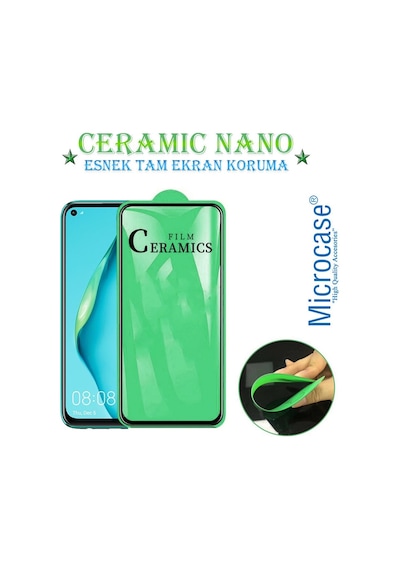 Microcase Huawei P40 Lite Tam Kaplayan Esnek Ceramic Nano Koruma
