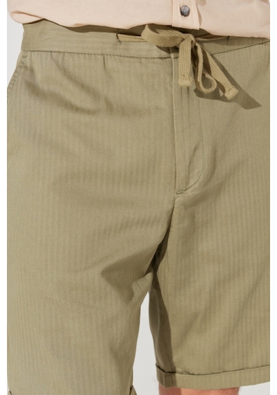 Lee Regular Fit Normal Kesim %100 Pamuk Normal Bel Haki Chino Şort L231406801 Haki