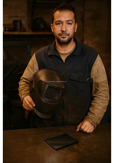 Labor Kaynak Maskesi Camı, Th10, Filtre Camı, Standartlara Uyumlu, Elektrik Kaynağı, Mig, Mag, Tig, Gazaltı Ve Argon Kaynakları, Optik Sınıf, Çapak Ve Işığa Karşı Koruma 110x80x3 Mm, Adet, 2