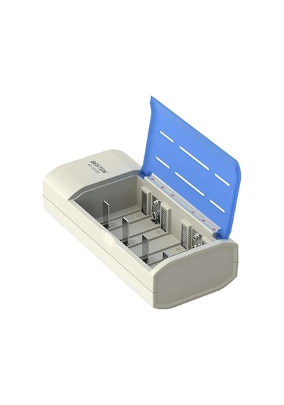 Beston Bst-c821bw Aa-aaa-c-d-9v-sc Universal Pil Şarj Cihazı Tüm Boylar İçin Kullanılabilir