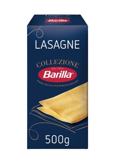 Barilla Lazanya Lasagne Makarna 500 G 6'li Avantaj Paketi Mıchu