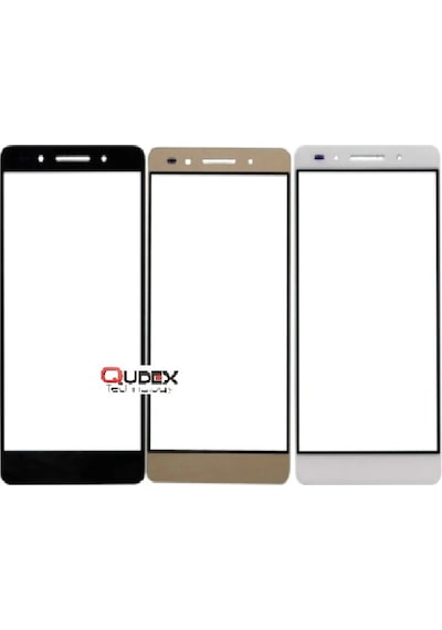 Qudex Honor 7 Ile Uyumlu Dokunmatik Okalı Ön Cam  Kalite