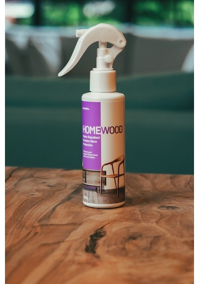 Nasiol Homewood Su İtici Ömür Uzatan Ev Ahşap Yüzeyler Nano Kaplama 1 Yıl Dayanım Ahşap Koruma 150 ML