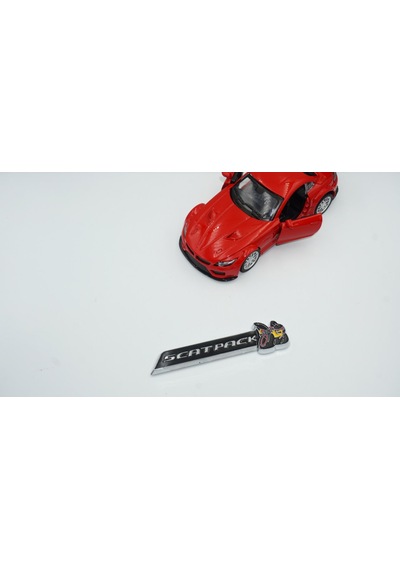 Ford Scatpack Ram Challenger Rt Srt Charger Bagaj Metal Yazı Logo