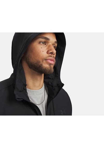 Under Armour Ua Unstoppable Woven Jacket Erkek Günlük Ceket 6014621-001 Siyah Siyah