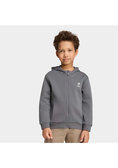 Adidas Mickey Mouse Future Icons Çocuk Gri Ceket Kg6124
