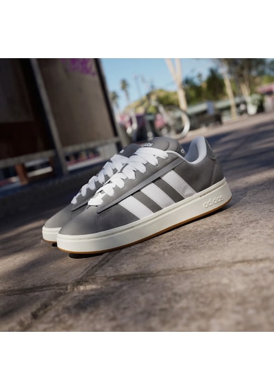 Adidas Grand Court Alpha Erkek Spor Ayakkabı Jr0542 Gri