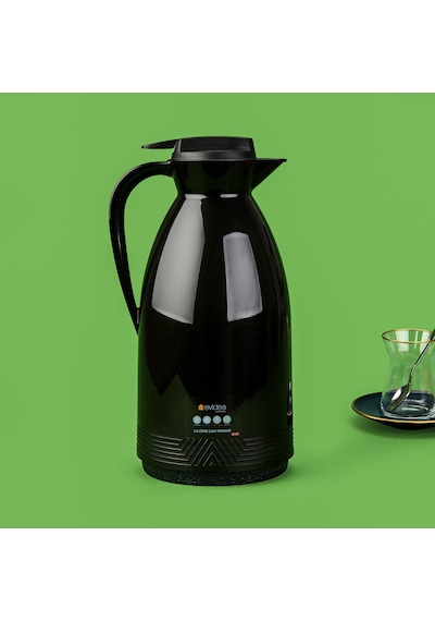 Kitchen Cam Termos - Siyah - 1,5 Lt Renkli