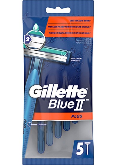 4 Adet Gillette Blue2 Tıraş Bıçağı Plus 5'li