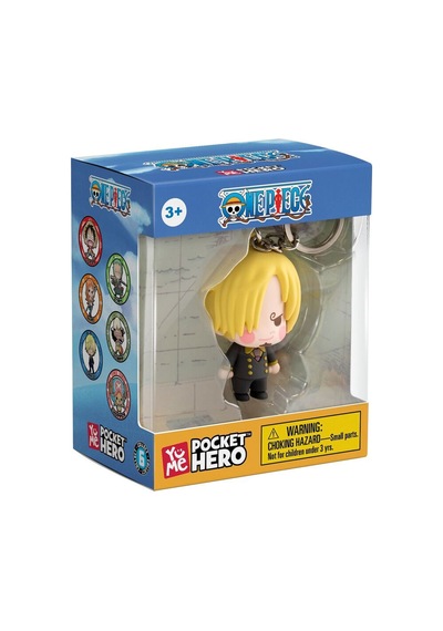 Yume Toys One Piece Pocket Hero Chibi Serisi Anahtarlık Sanji 11920