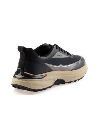 Bambi Siyah Gri Erkek Sneaker E01175526122 Siyah