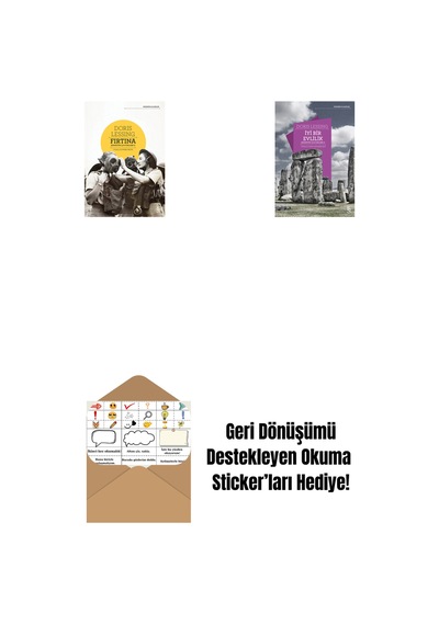 Fırtına + İyi Bir Evlilik + Okuma Sticker'ları