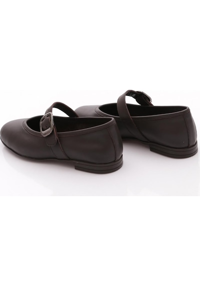 Dgn 25023 Kadın Loafer Ayakkabı Kahve Napa