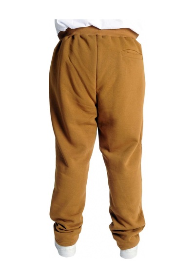 Mode Xl Büyük Beden Erkek 3 İplik Eşofman Altı Fermuarlı Düz Paça 22507 Camel Camel