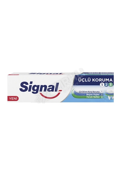 4 Adet Signal Diş Macunu Üçlü Koruma 50 Ml
