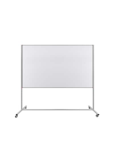 Emaye Yüzey Mobil Yazı Tahtası 120x200cm Beyaz