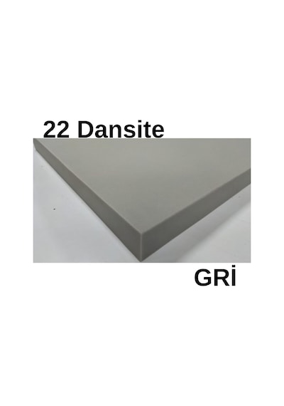 Ütü Masası Süngeri 22 Dansite 5 Mm Isıya Dayanıklı Gri 60 140 Cm Diğer