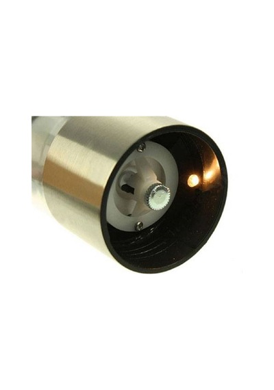 Otomatik Tuz Karabiber Pilli Işıklı Öğütücü Baharat Değirmeni Gri - 916573697 Gri