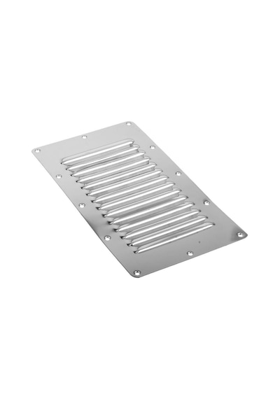 Havalandırma Kapağı. Paslanmaz Krom. 14'lü. 125x230mm