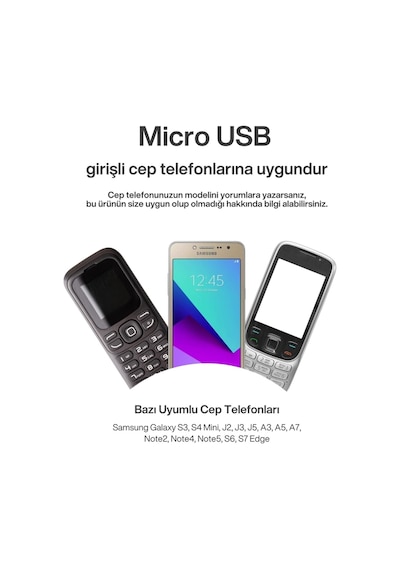 Micro Usb Seyahat Şarj Aleti Micro Şarj Telefon, Hoparlör, Kulaklık Ve Radyo Karaoke Cep Telefonu